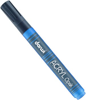 Filtspetspenna Darwi Acryl Opak Marker Penna Dark Blue 6 ml 1 st - 1