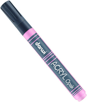 Felt-Tip Pen Darwi Acryl Opak Marker Pink 6 ml - 1