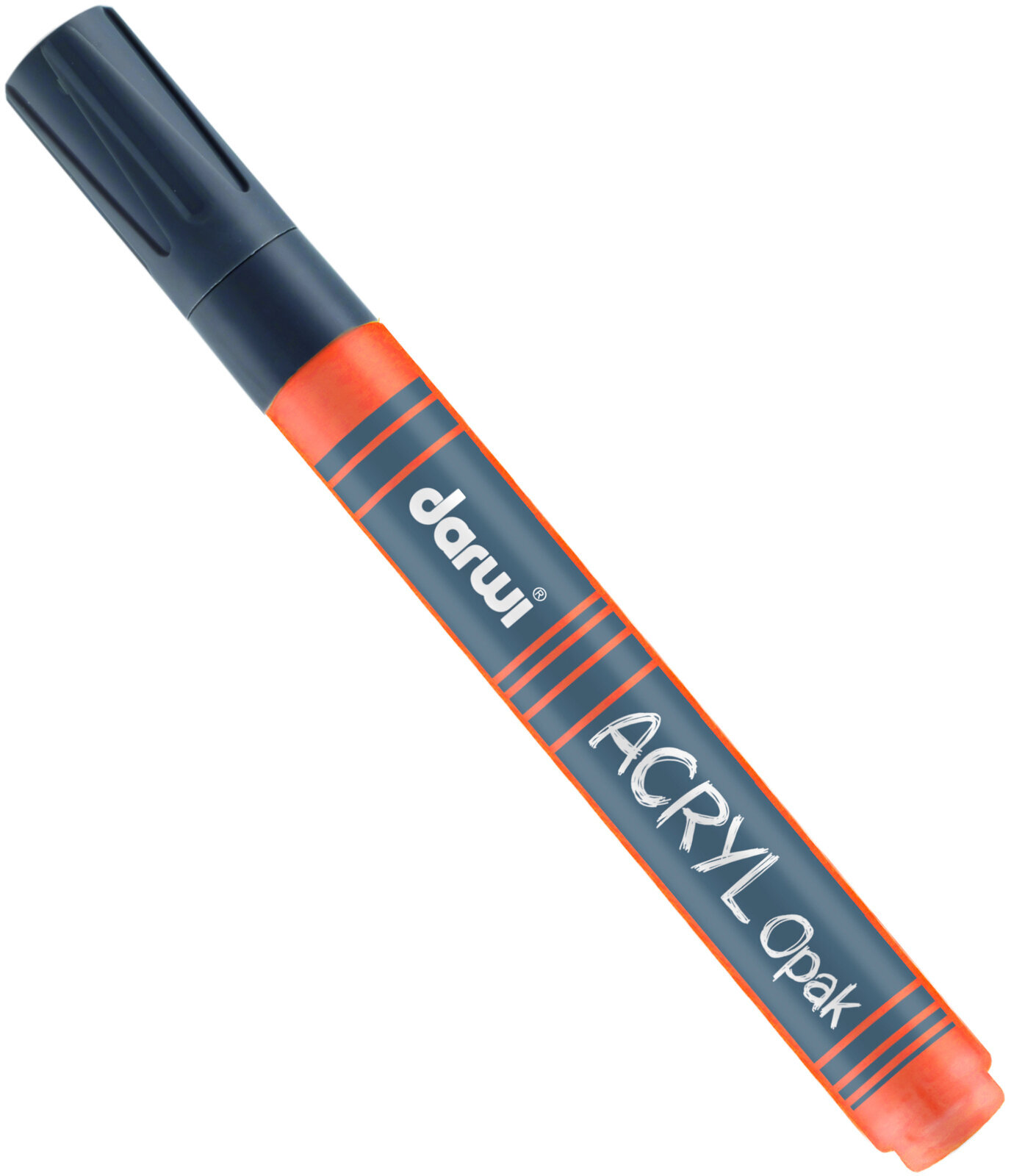 Felt-Tip Pen Darwi Acryl Opak Marker Orange 6 ml