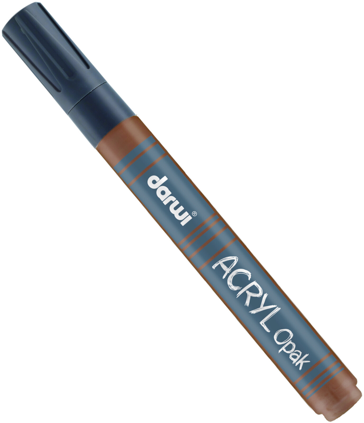 Viltstift Darwi Acryl Opak Marker Acryl marker Cocoa 6 ml 1 stuk