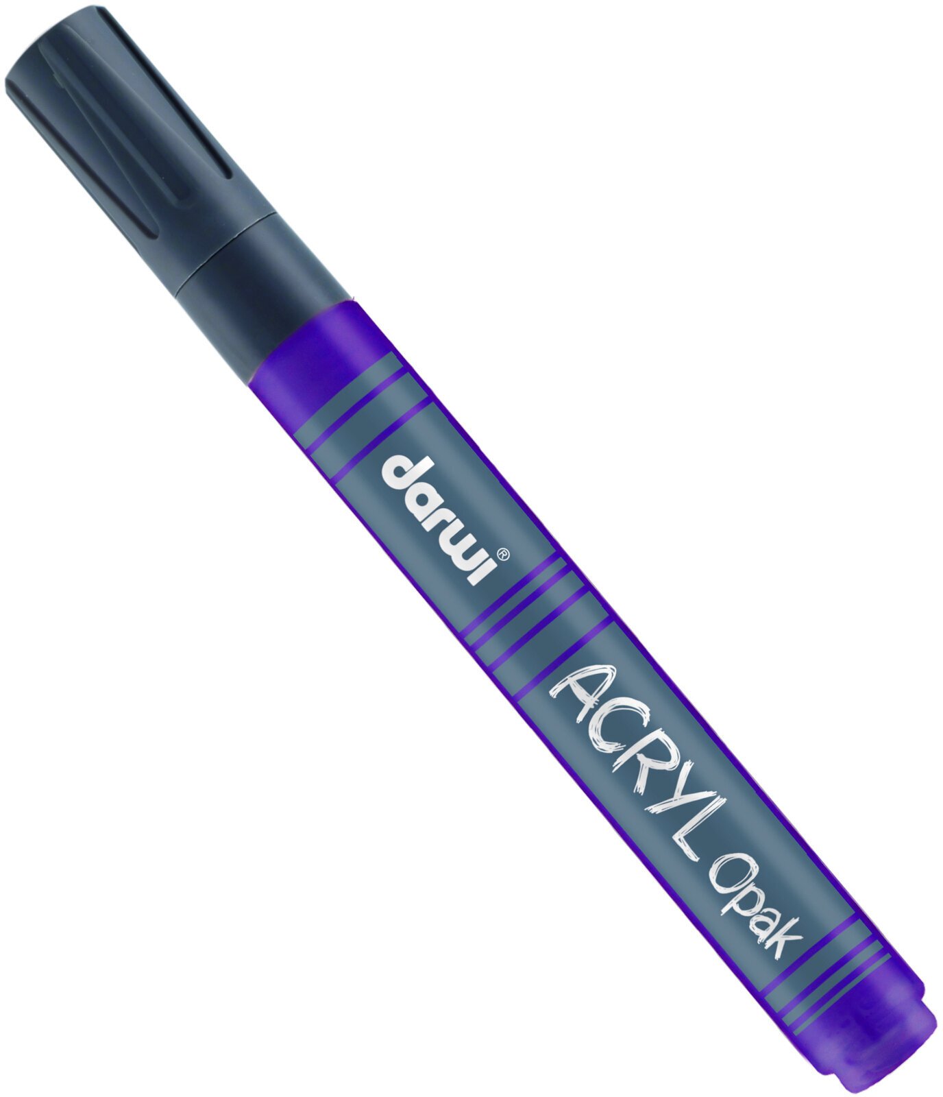 Felt-Tip Pen Darwi Acryl Opak Marker Acryl Marker Violet 6 ml 1 pc
