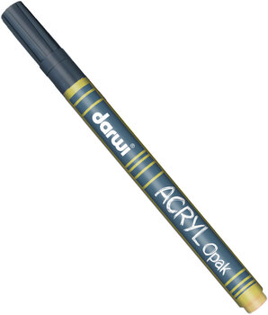 Felt-Tip Pen Darwi Acryl Opak Marker Acryl Marker Gold 3 ml 1 pc - 1