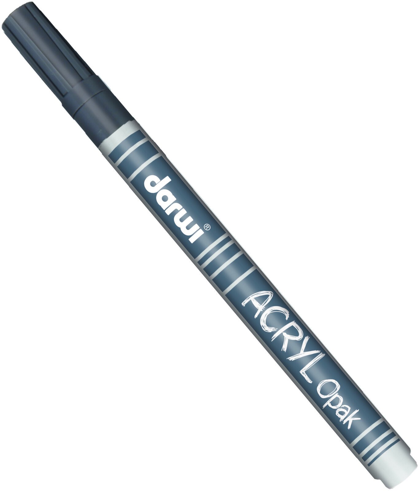 Felt-Tip Pen Darwi Acryl Opak Marker Silver 3 ml