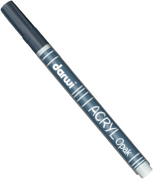 Felt-Tip Pen Darwi Acryl Opak Marker Silver 3 ml - 1