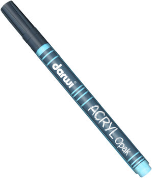 Felt-Tip Pen Darwi Acryl Opak Marker Acryl Marker Sky Blue 3 ml 1 pc - 1