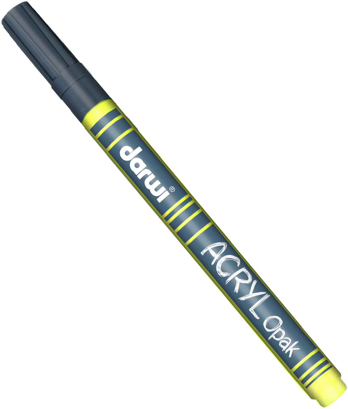 Felt-Tip Pen Darwi Acryl Opak Marker Acryl Marker Dark Yellow 3 ml 1 pc