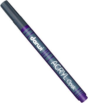 Felt-Tip Pen Darwi Acryl Opak Marker Acryl Marker Violet 3 ml 1 pc - 1