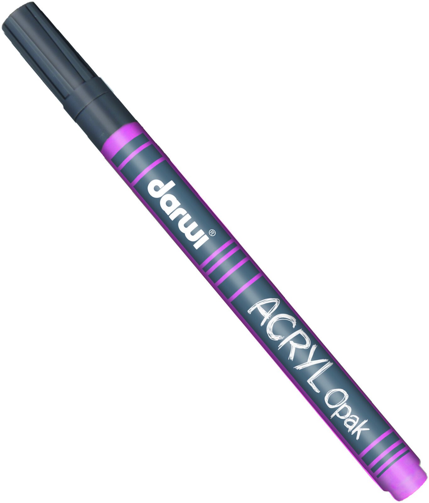 Felt-Tip Pen Darwi Acryl Opak Marker Acryl Marker Purple 3 ml 1 pc