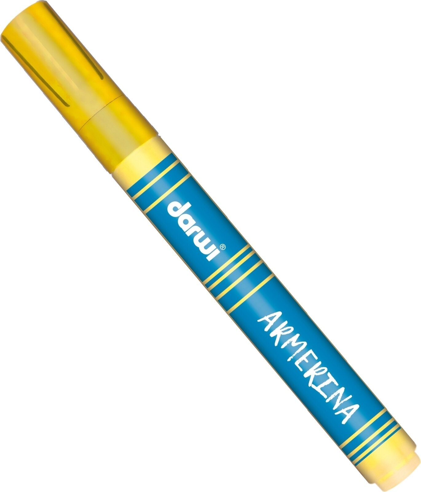Felt-Tip Pen Darwi Cold Ceramic Paint Marker Dark Yellow 6 ml