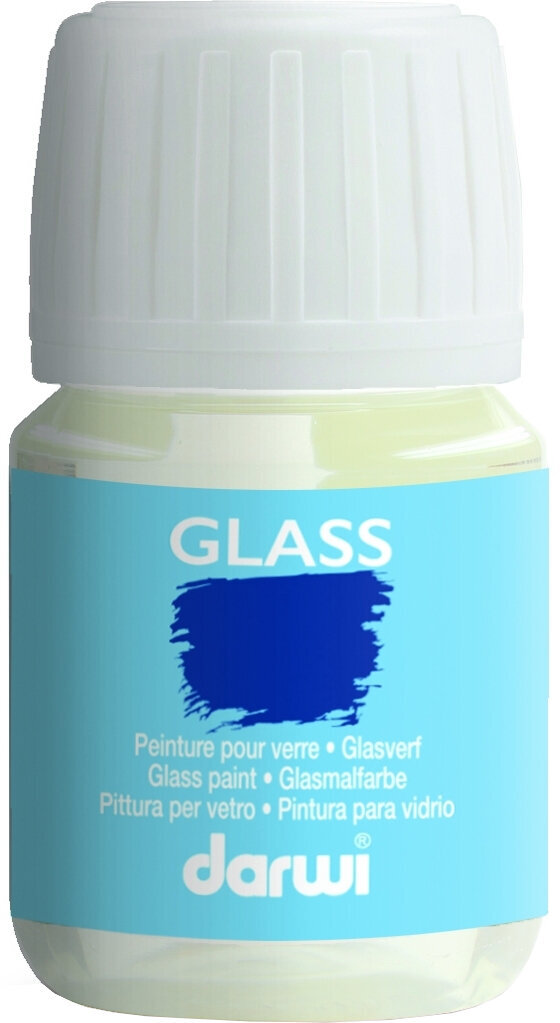 Pintura de vidrio Darwi Glass Paint Thinner Thinner (Art) 30 ml 1 pc