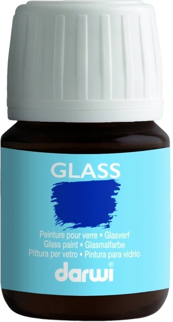 Barva za steklo Darwi Glass Paint 30 ml Brown