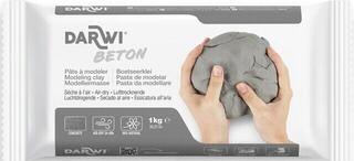 Argilla essiccabile all’aria Darwi The Self-Hardening Modelling Clay Beton Argilla essiccabile all’aria Beton 1000 g