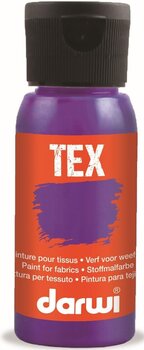 Colore per tessuto Darwi Tex Fabric Paint 50 ml Lilac - 1