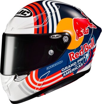 Capacete HJC RPHA 1 Red Bull Austin GP MC21 XS Capacete - 1