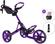 Clicgear Model 4.0 Purple Deluxe SET Purple Handmatige golftrolley