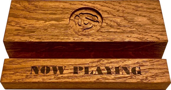 Stojak na płyty LP Music Box Designs "Groove Deluxe" Oak Record Display Holder - 1