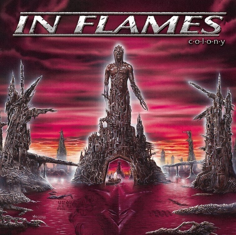 Disco de vinilo In Flames - Colony (180g) (Silver Coloured) (LP) Disco de vinilo