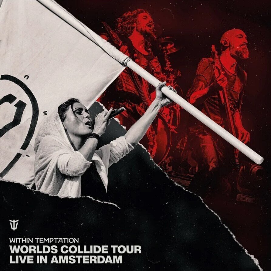 Vinyl Record Within Temptation - Worlds Collide Tour - Live In Amsterdam (White Coloured) (2 LP)