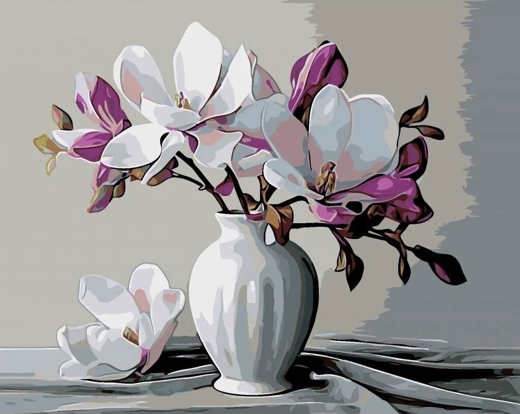 Painting by Numbers Zuty Painting by Numbers Magnolia