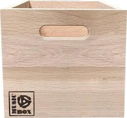 Doboz LP lemezekhez Music Box Designs 7" Vinyl Storage Box Singles Going Steady Doboz LP lemezekhez Natural Oak