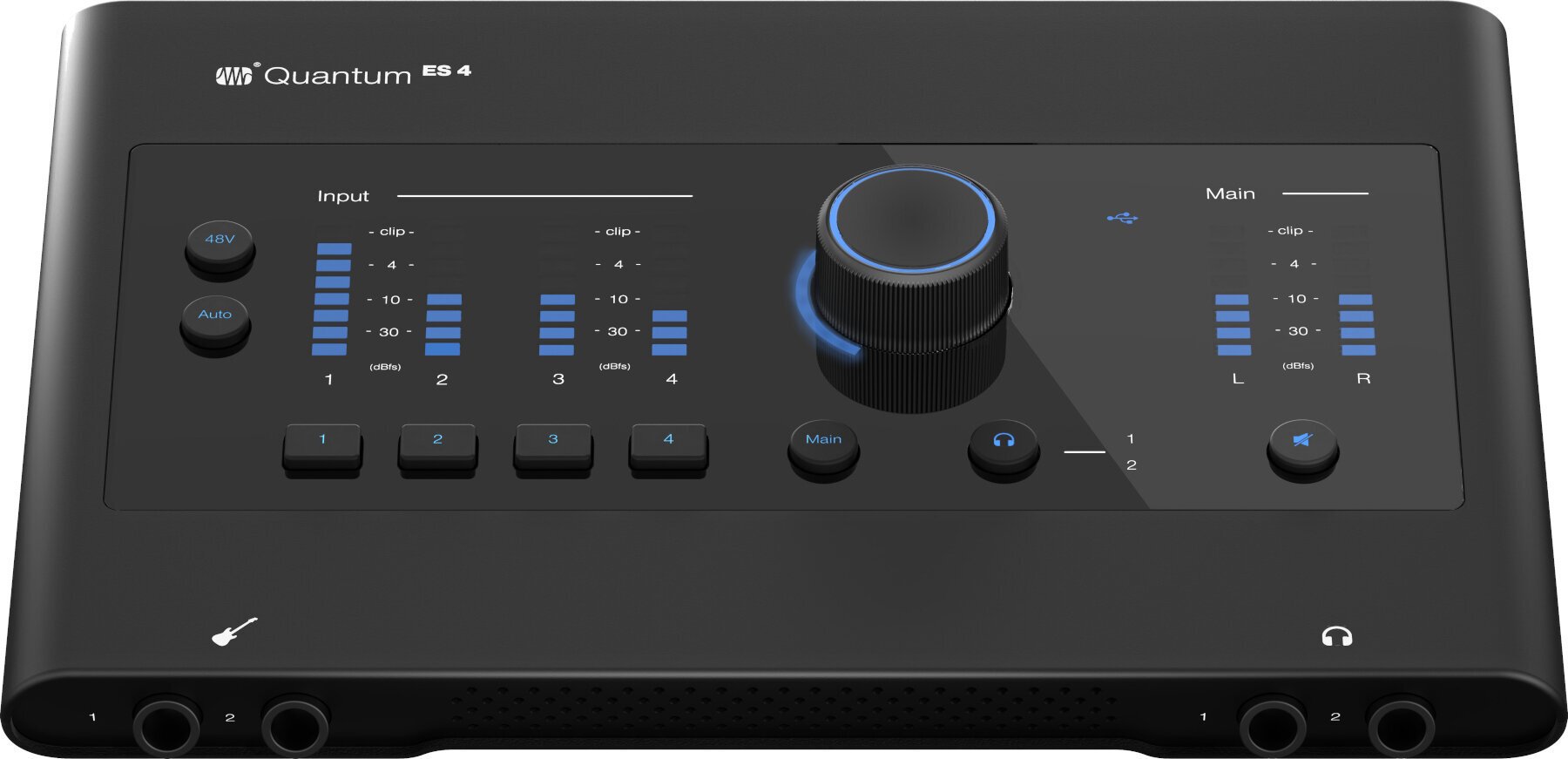 USB-audio-interface - geluidskaart Presonus Quantum ES4