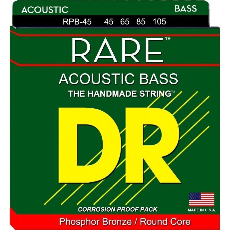Cuerdas de bajo acústico DR Strings RPB-45 Cuerdas de bajo acústico