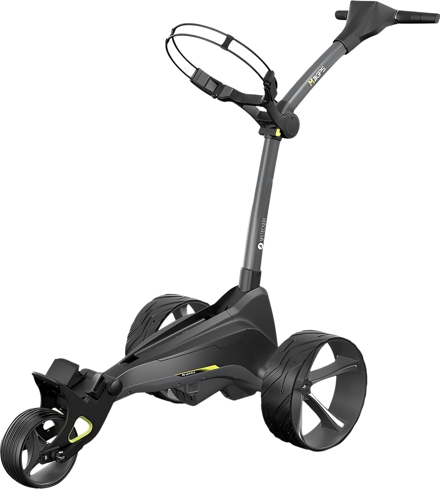 Elektrische golftrolley Motocaddy M3 GPS 2024 Black Elektrische golftrolley