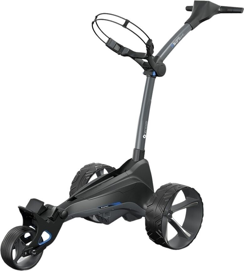 Chariot de golf électrique Motocaddy M5 GPS DHC 2024 Black Chariot de golf électrique