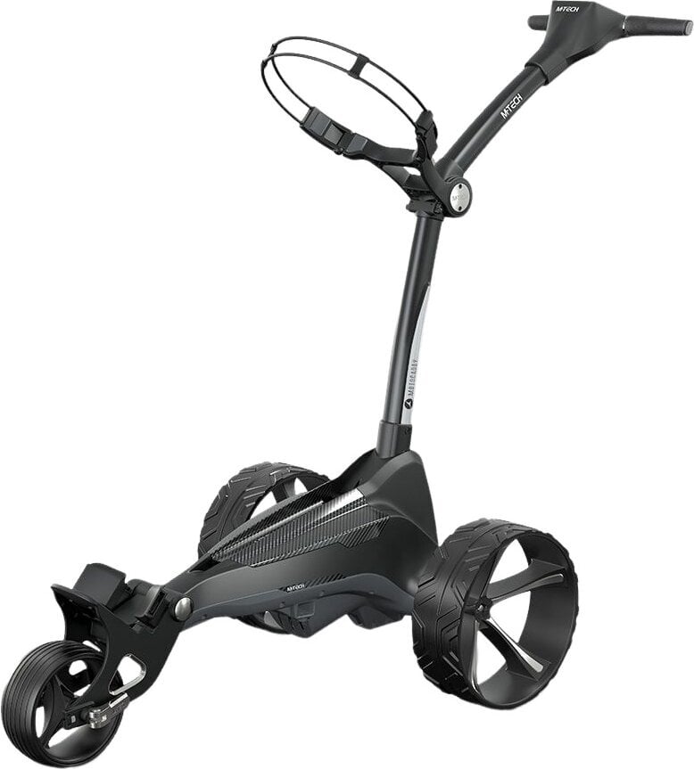 Chariot de golf électrique Motocaddy M-Tech 2024 Black Chariot de golf électrique