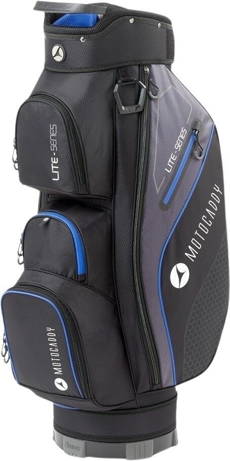 Golfbag Motocaddy Lite Series 2024 Black/Blue Golfbag
