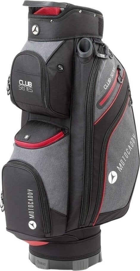 Golftaske Motocaddy Club Series 2024 Black/Red Golftaske