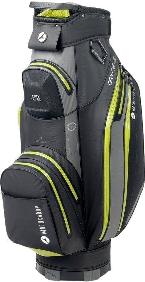 Golf torba Cart Bag Motocaddy Dry Series 2024 Charcoal/Lime Golf torba Cart Bag