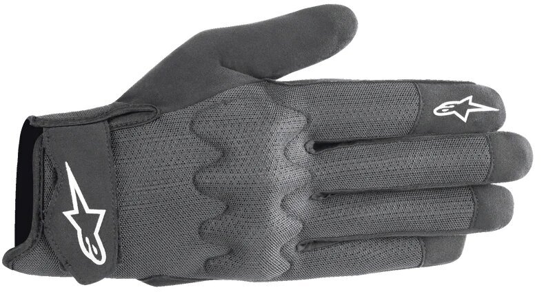 Motorcycle Gloves Alpinestars Stated Air Gloves Black/Silver 3XL Motorcycle Gloves