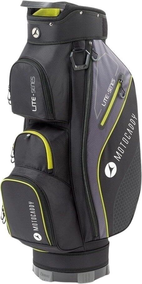 Чантa за голф Motocaddy Lite Series 2024 Black/Lime Чантa за голф