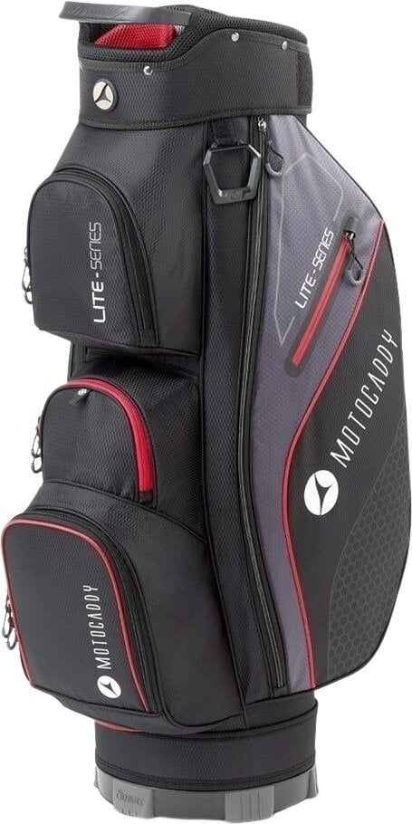 Golfbag Motocaddy Lite Series 2024 Black/Red Golfbag