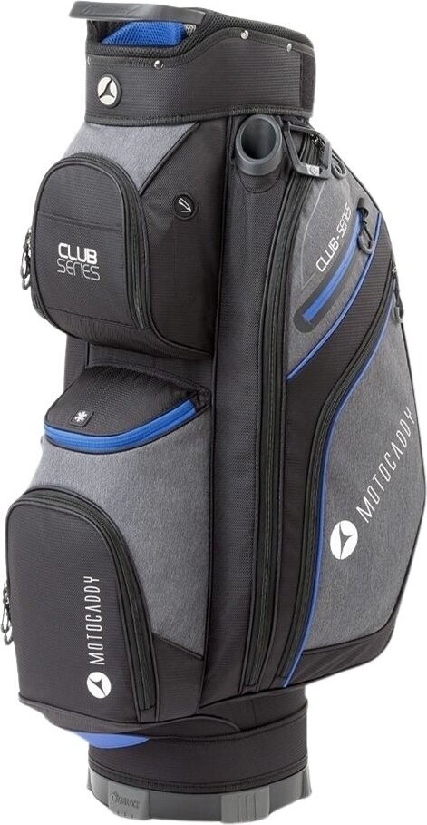 Чантa за голф Motocaddy Club Series 2024 Black/Blue Чантa за голф