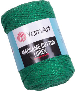 Sladd Yarn Art Macrame Cotton Lurex Sladd 2 mm 728 - 1