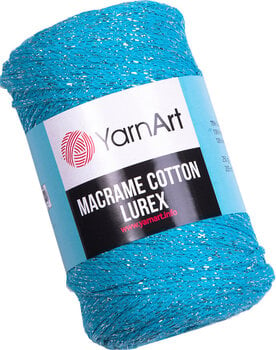 Cord Yarn Art Macrame Cotton Lurex 2 mm 733 Cord - 1