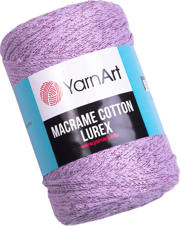 Zsinór Yarn Art Macrame Cotton Lurex 2 mm 734 Zsinór