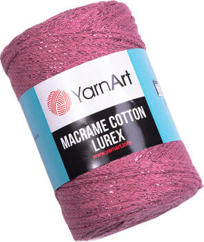 Cord Yarn Art Macrame Cotton Lurex 2 mm 743 Cord - 1