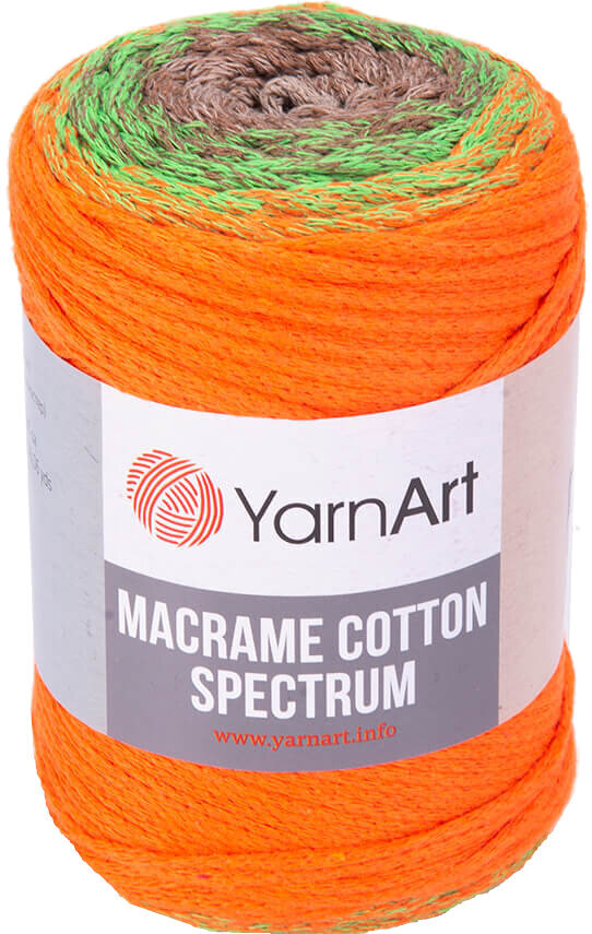 Cable Yarn Art Macrame Cotton Spectrum 1321 Cable