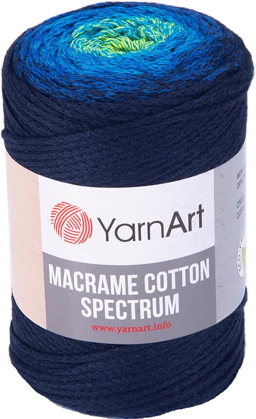 Cable Yarn Art Macrame Cotton Spectrum 1323 Cable