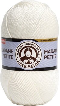 Плетива прежда Madame Tricote Paris Madame Petite 3848 111 Плетива прежда - 1