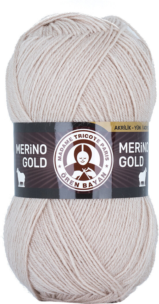 Fil à tricoter Madame Tricote Paris Merino Gold 3829 130 Fil à tricoter