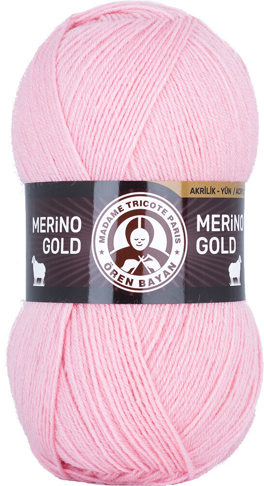 Knitting Yarn Madame Tricote Paris Merino Gold 200 3830 039 Knitting Yarn