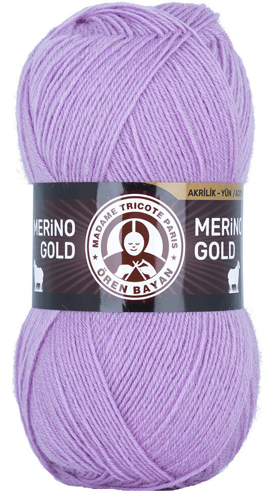 Fil à tricoter Madame Tricote Paris Merino Gold 200 3830 056 Fil à tricoter
