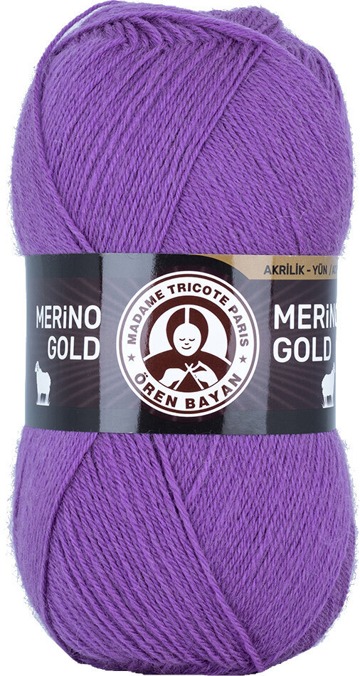 Przędza dziewiarska Madame Tricote Paris Merino Gold 200 3830 059 Przędza dziewiarska