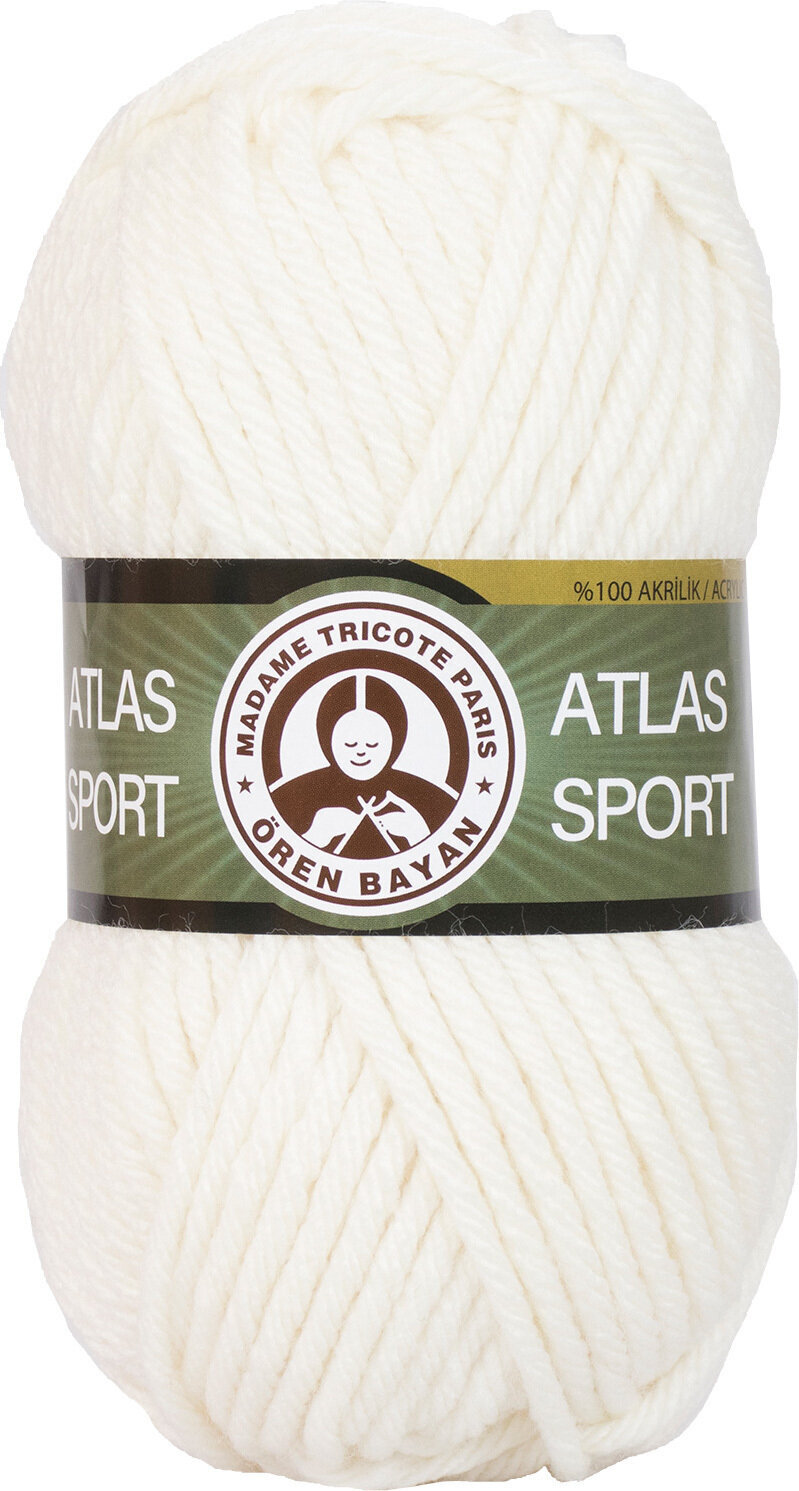 Hilo de tejer Madame Tricote Paris Atlas Sport 3024 004 Hilo de tejer