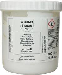 Õlivärv Lukas Studio Oil Paint Plastic Pot 500ml Titanium White
