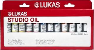 Culoare ulei Lukas Studio Set de vopsele de ulei 12 x 20 ml